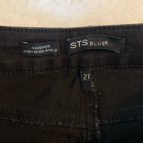 Black high rise skinny jeans - Picture 2 of 4